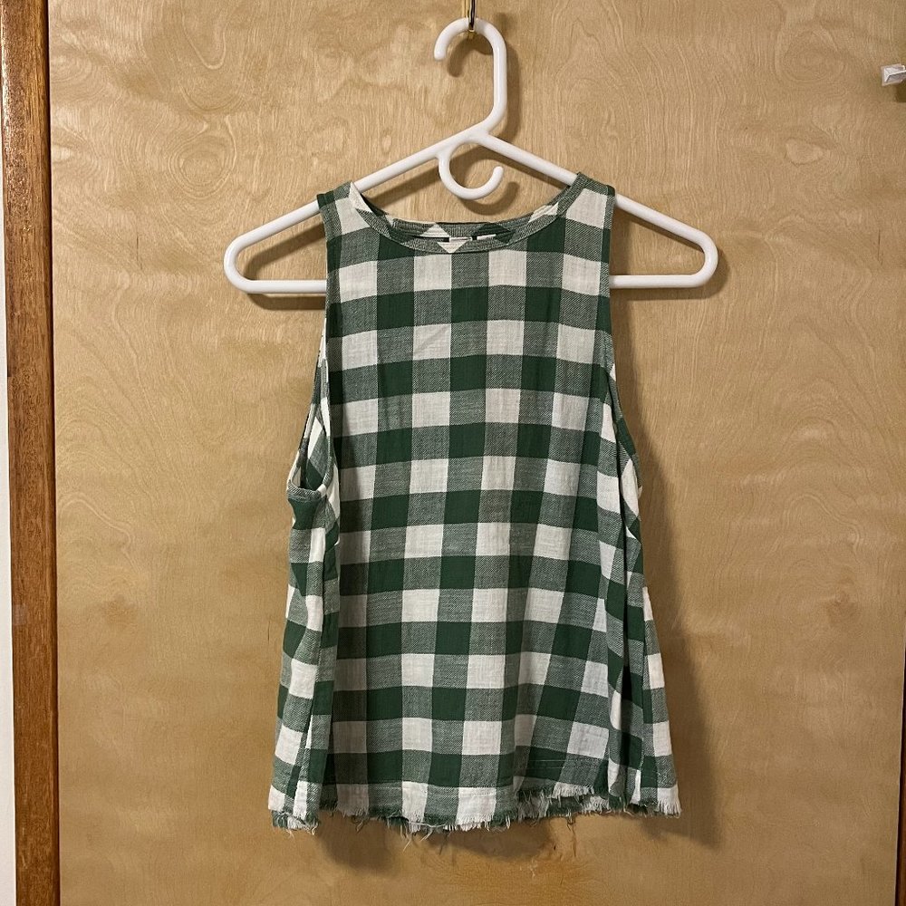 Melrose and Market Gingham Blouse